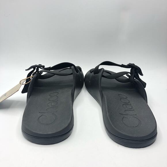 Chaco Chillos Slide Men's Comfort Sport Slide Sandals Black Size US 9 - Picture 2 of 8